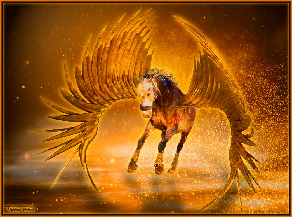 Pegasos Foto & Bild | digiart- challenge, 117 - fabelwesen pferd, digi