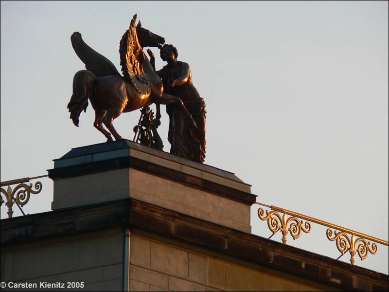 Pegasus im Abendlicht