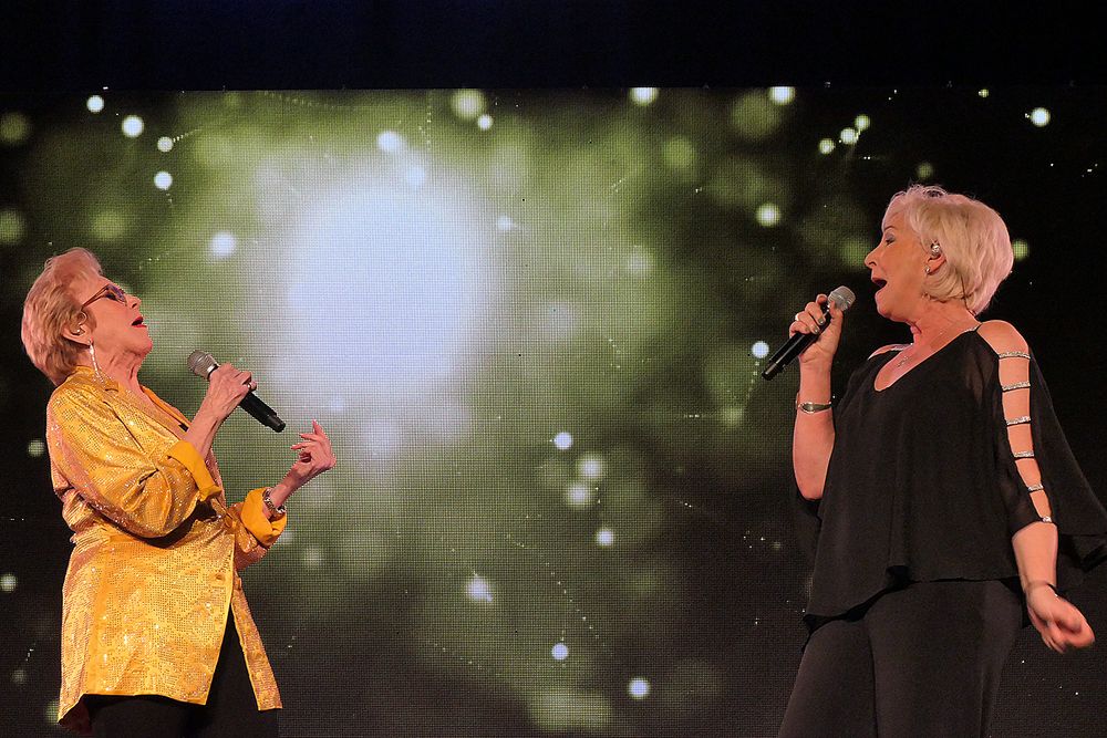 Peggy March und Claudia Jung