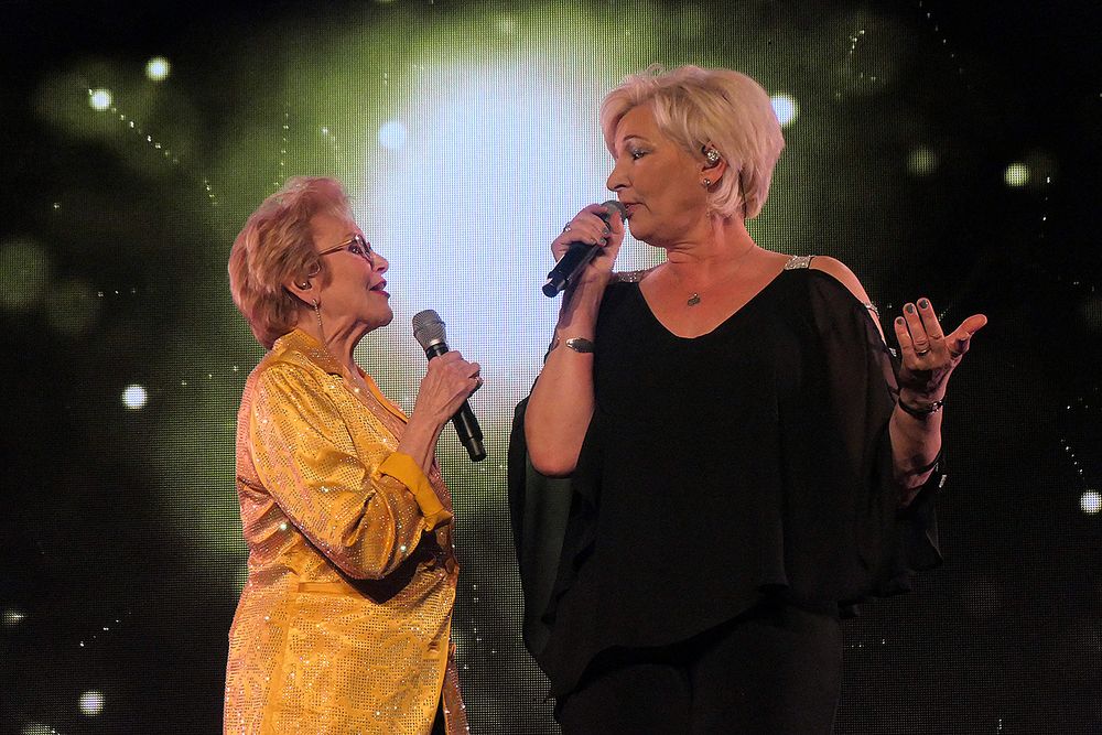 Peggy March und Claudia Jung