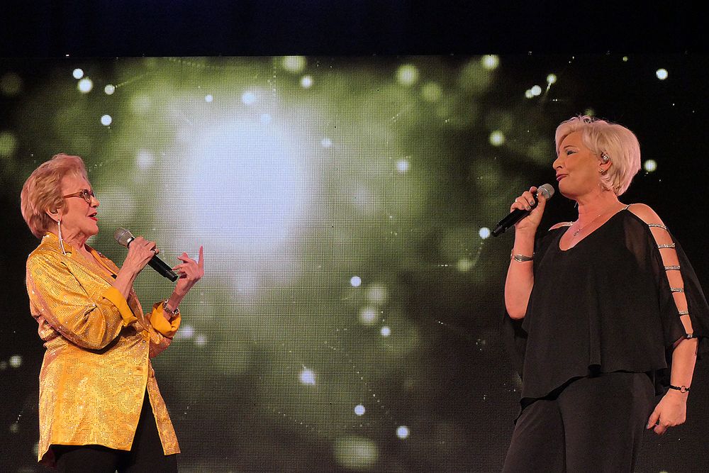 Peggy March und Claudia Jung