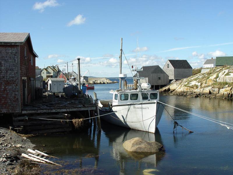 Peggy's Cove in Nova Scotia,Kanada