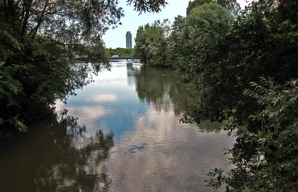 Pegnitz in Mögeldorf