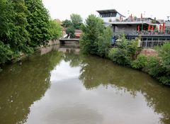 Pegnitz mit Kino