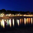 Peguera Strand am Abend