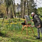 peindre l'ouverture du printemps 