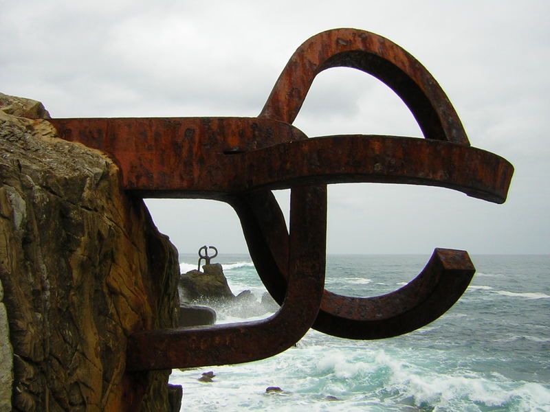 Peine de los Vientos, de Chillida (Donostia-San Sebastián)