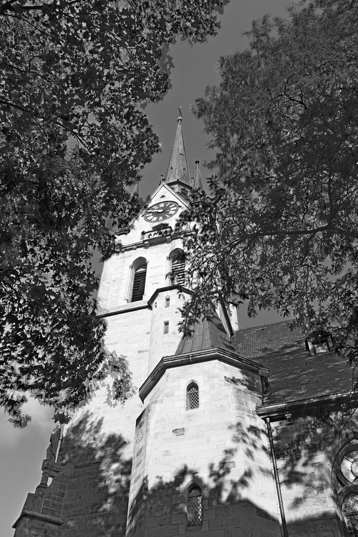 Peine Zentrum St.-Jakobi-Kirche Neogotik Kirchturm