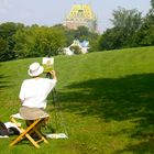 Peinture de Québec, la Ville.