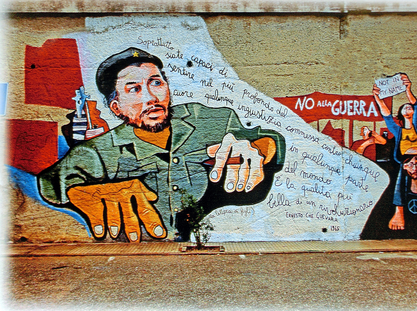 peinture murale de CHE GUEVARA