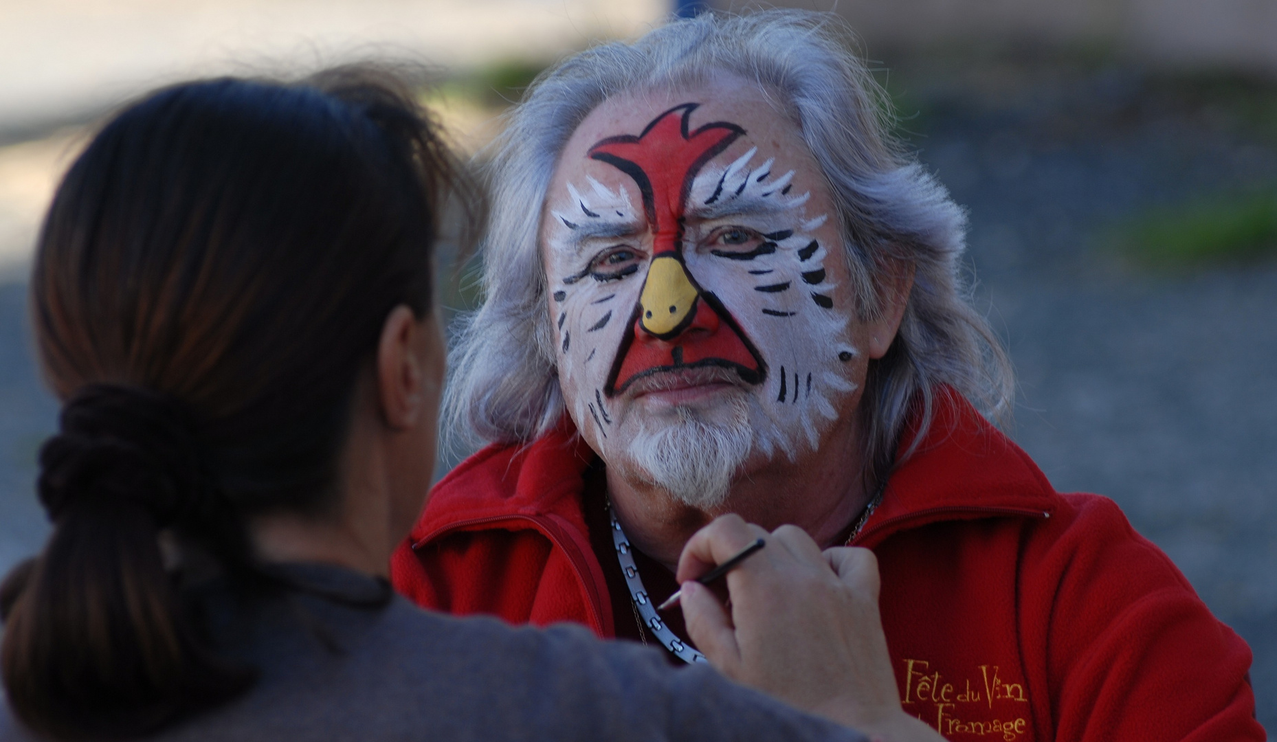 Peinture sur visage