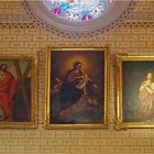 Peintures dans le transept de l’Eglise Saint-André de Sauveterre-de-Béarn