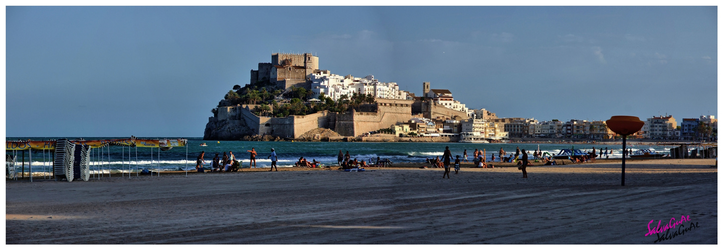 Peñiscola al atardecer