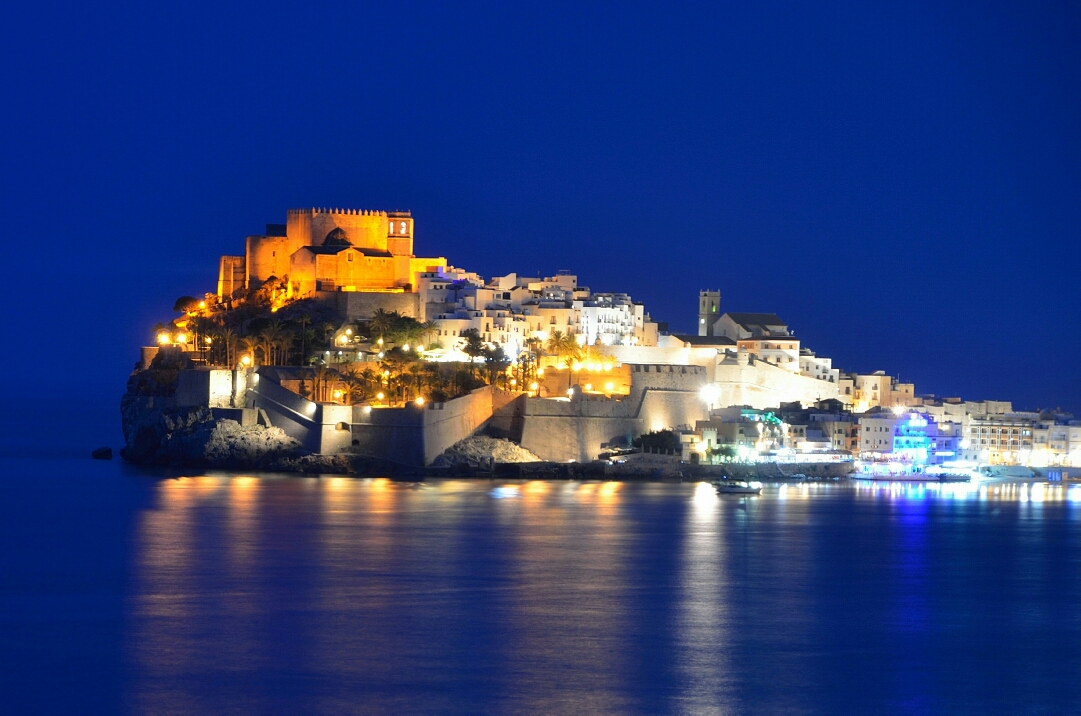 Peñiscola in Blau, Peñiscola in blue, Peñiscola en azul