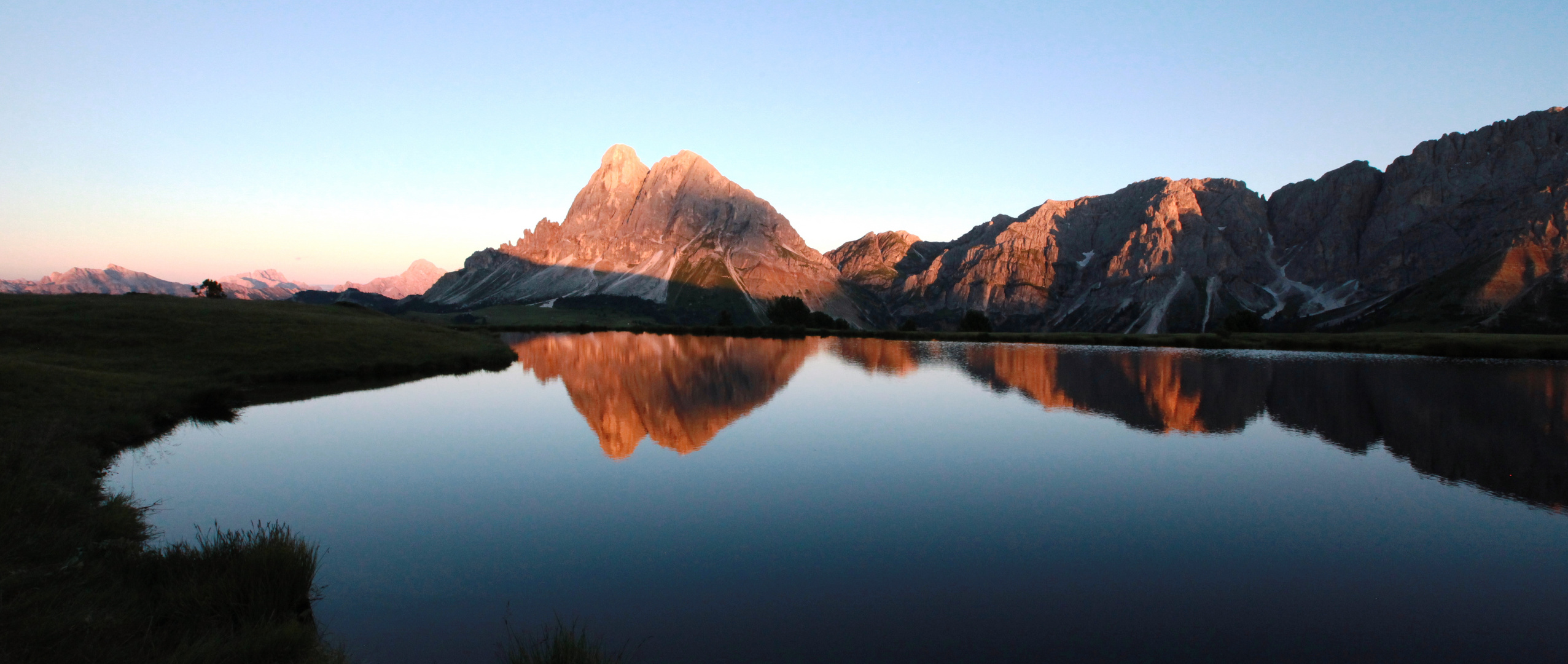 Peitlerkofl in der Abendsonne von der Wackererlacke