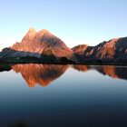 Peitlerkofl in der Abendsonne von der Wackererlacke