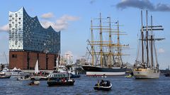 Peking an der Elbphilharmonie mit der Mare Frisium