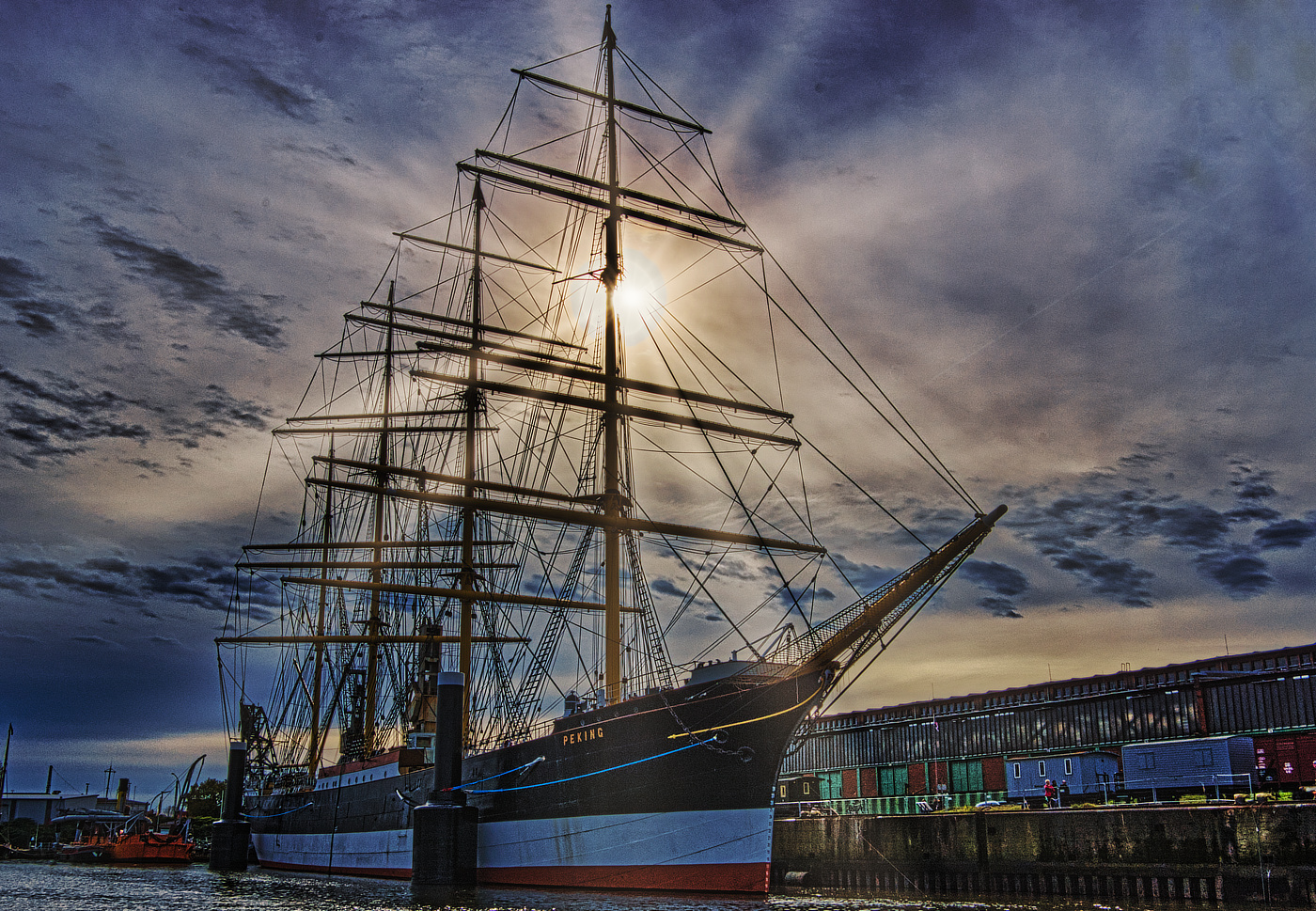 Peking - Museumshafen Hamburg