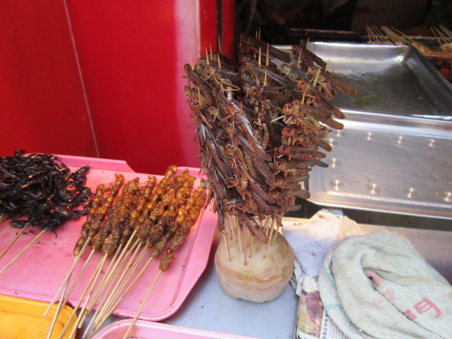 Peking Nachtmarkt (was man alles so essen kann)