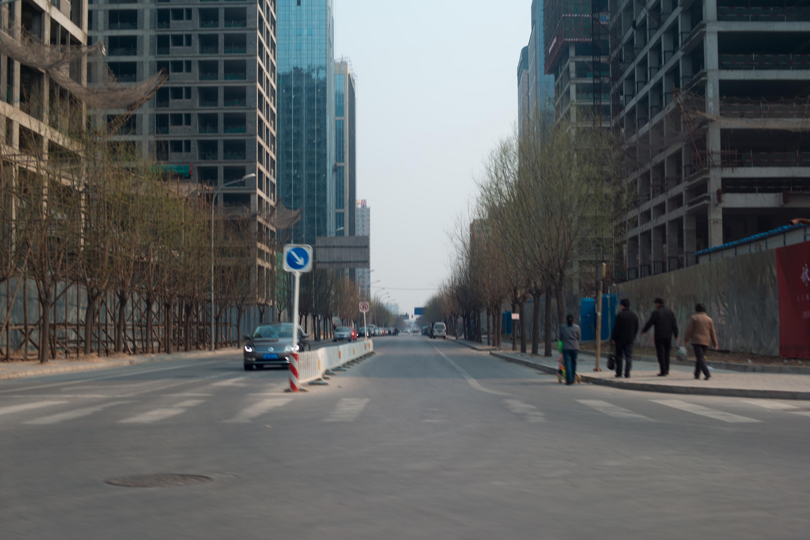 Peking, Straßenschlucht