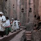 Pellegrini a Lalibela