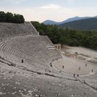 Péloponnèse: le théâtre antique d'Épidaure /Das antike Theater von Epidaurus (1)