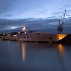 Pelorus im Lübecker Hafen