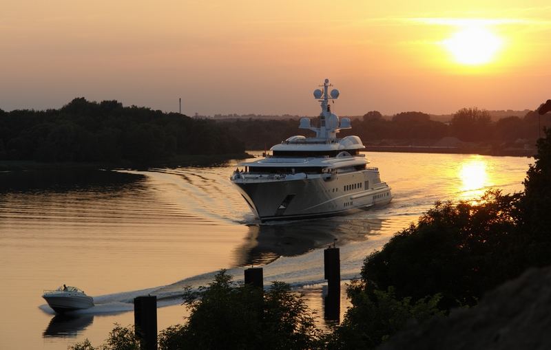 Pelorus verläßt Lübeck