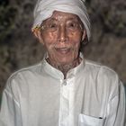 Pemangku priest his portrait shoot