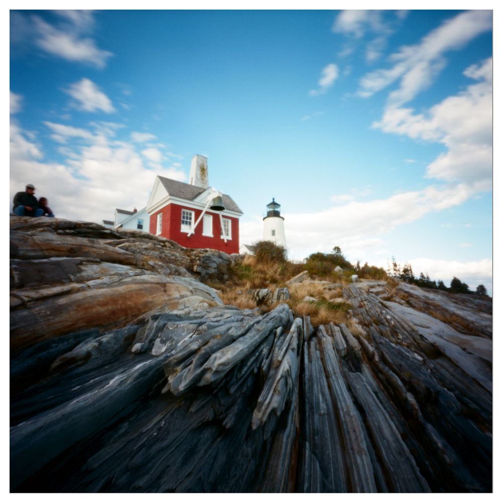  Pemaquid Point Light - New England Fall