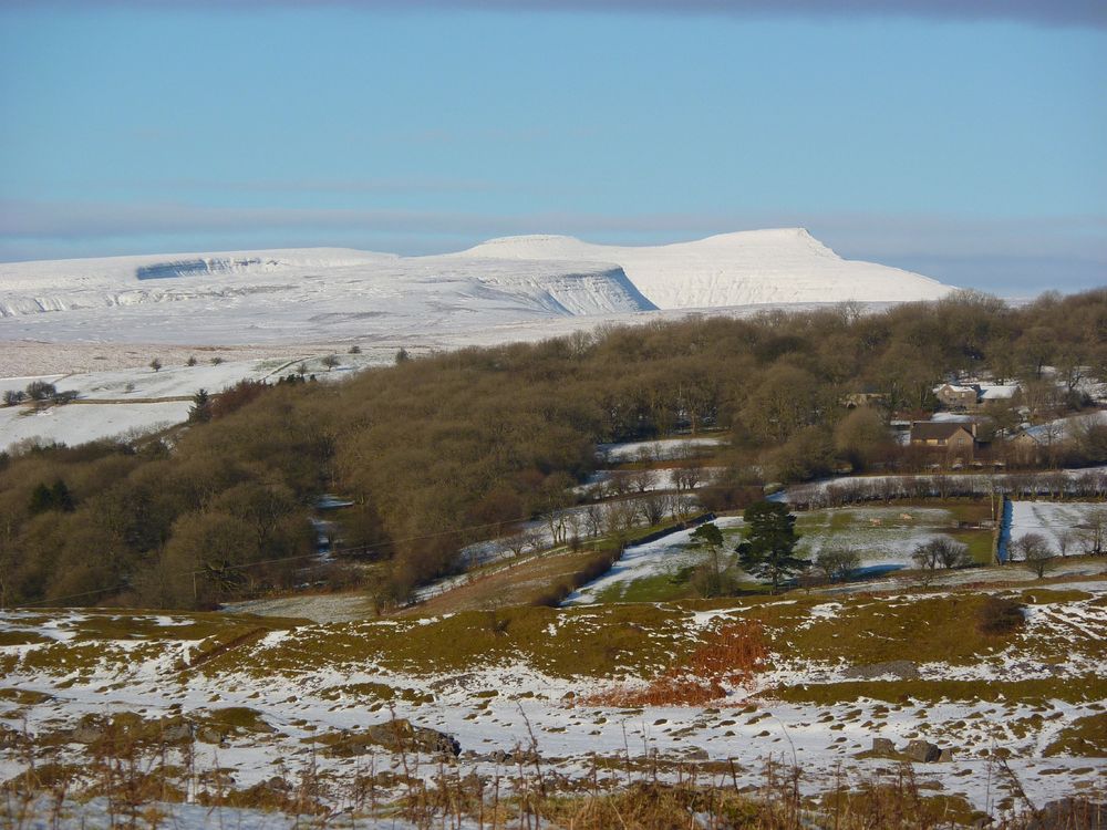 Pen-y-Fan in winter glory