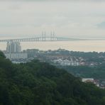 Penang Bridge - Penang Brücke - Jambatan Pulau Pinang bei Tag