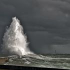 Pendant la tempête Christine