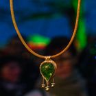 pendant with peridot