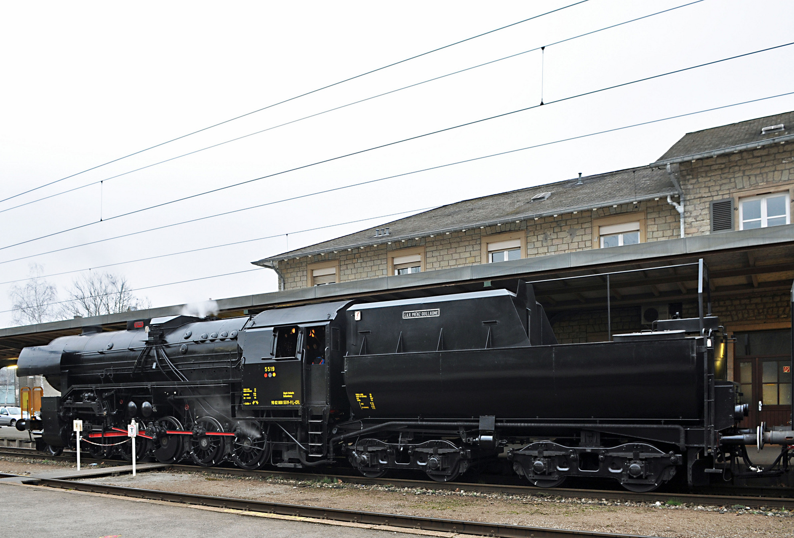 Pendelfahrten mit CFL1817 und CFL 5519 zwischen Ettelbrück und Bissen Part IX