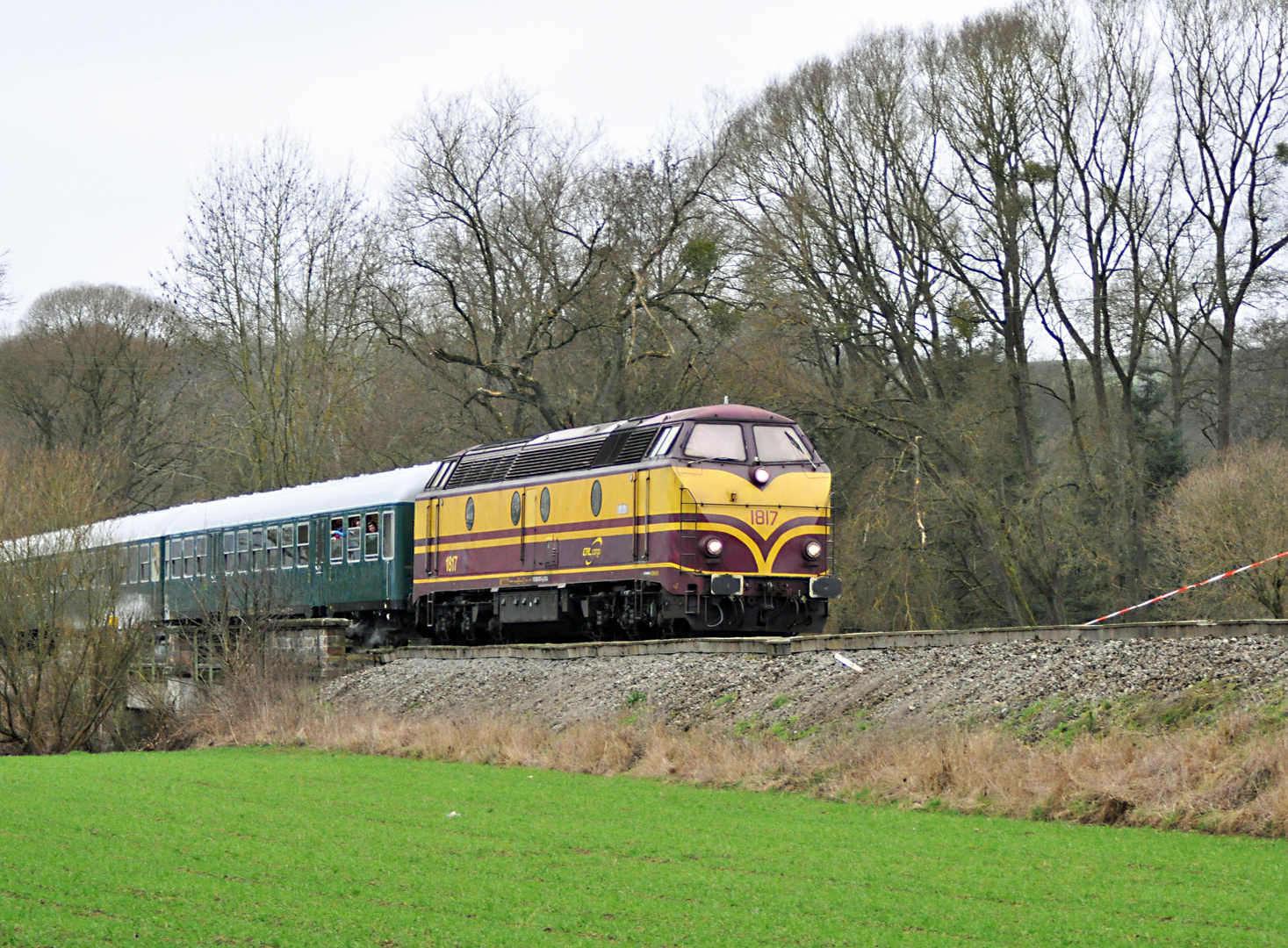 Pendelfahrten mit CFL1817 und CFL 5519 zwischen Ettelbrück und Bissen Part VII