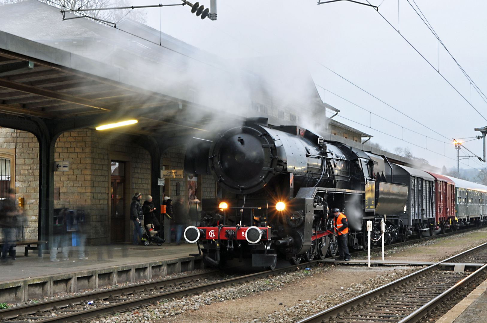 Pendelfahrten mit CFL1817 und CFL 5519 zwischen Ettelbrück und Bissen Part X