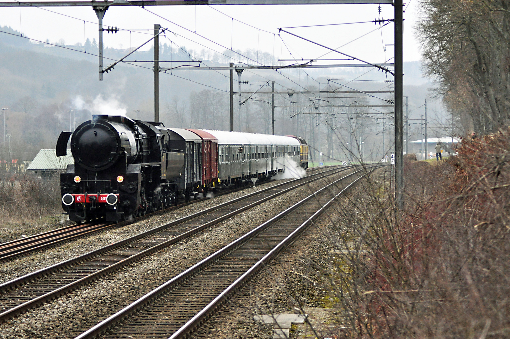 Pendelfahrten mit CFL1817 und CFL 5519 zwischen Ettelbrück und Bissen Part XIV