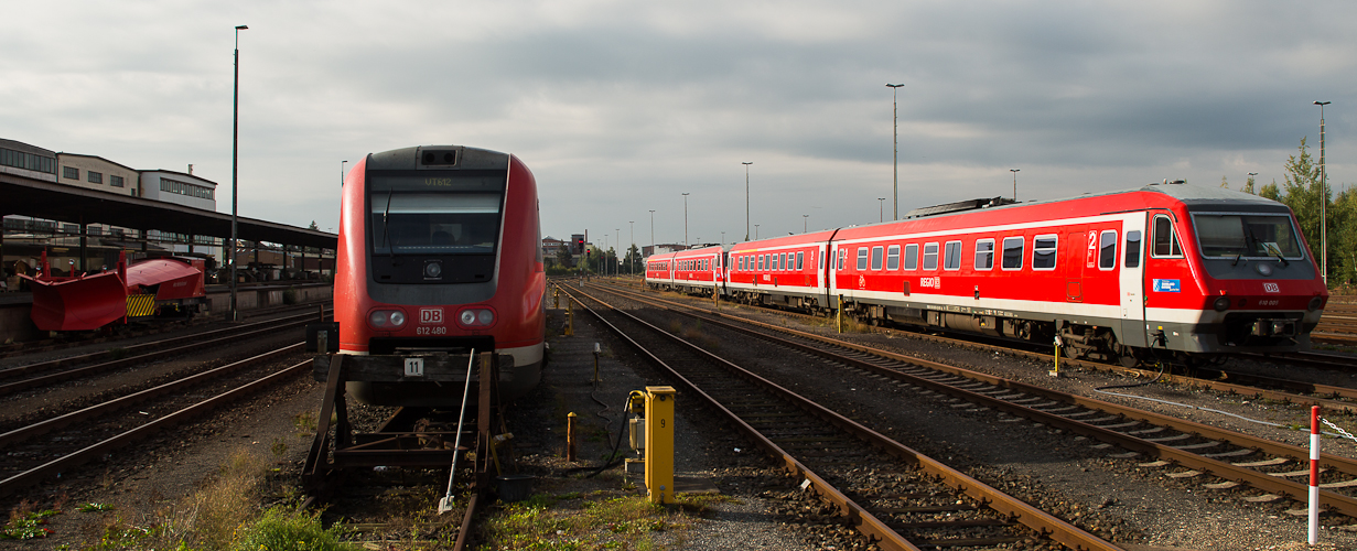 Pendolino im Licht