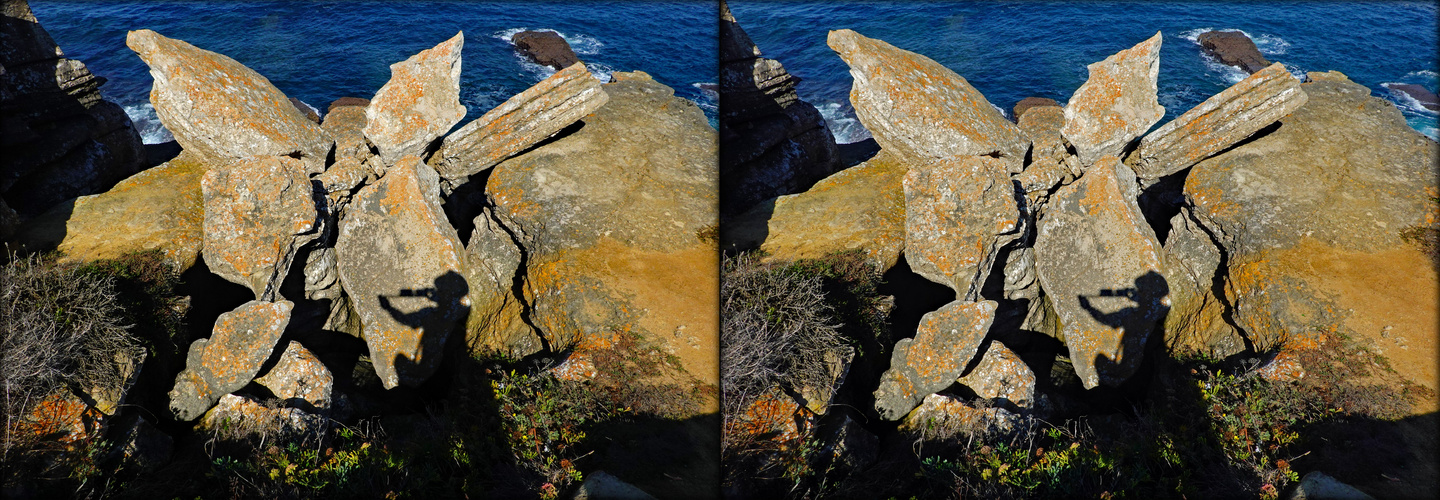  Peniche Chaos-Felsen (3D-X-View)