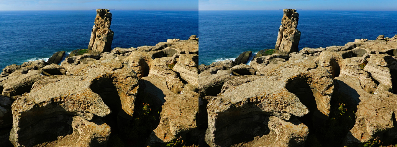 Peniche Felsen  (3D-X-View)