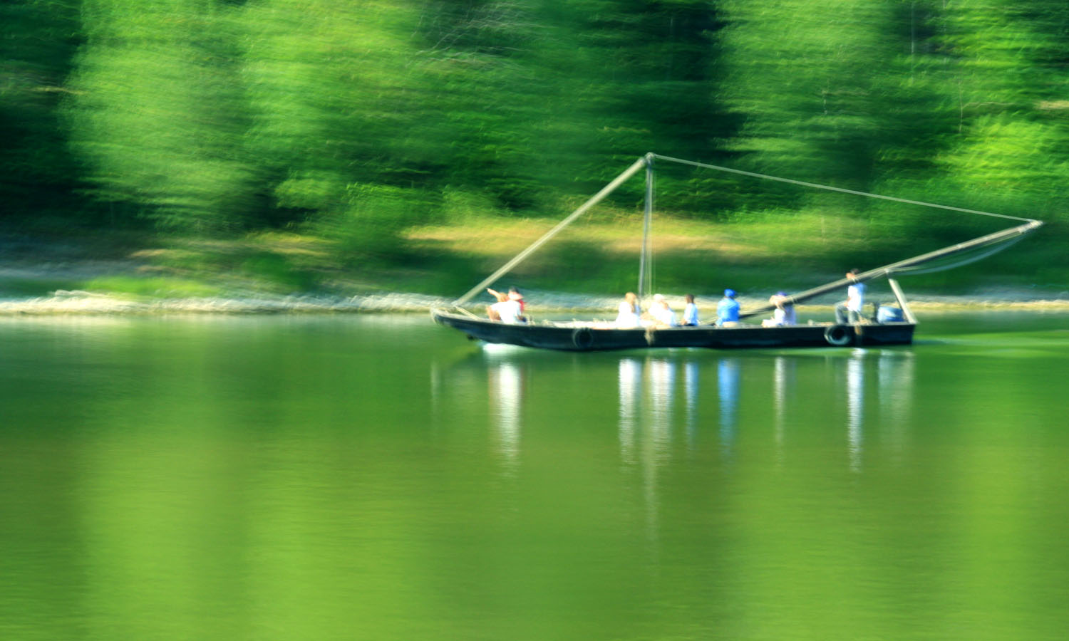 péniche sur la loire