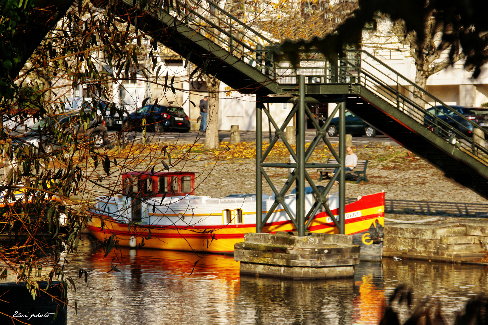 péniche sur l'Erdre 