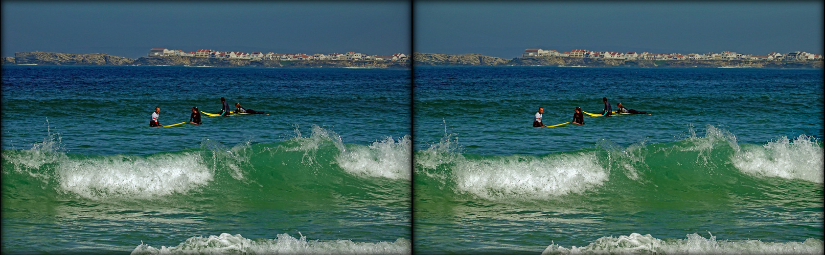 Peniche Surfer Beach (3D-X-View)