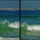 Peniche Surfer Beach (3D-X-View)