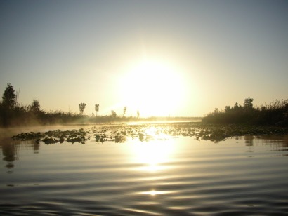 Peninsula de Zapata morgens