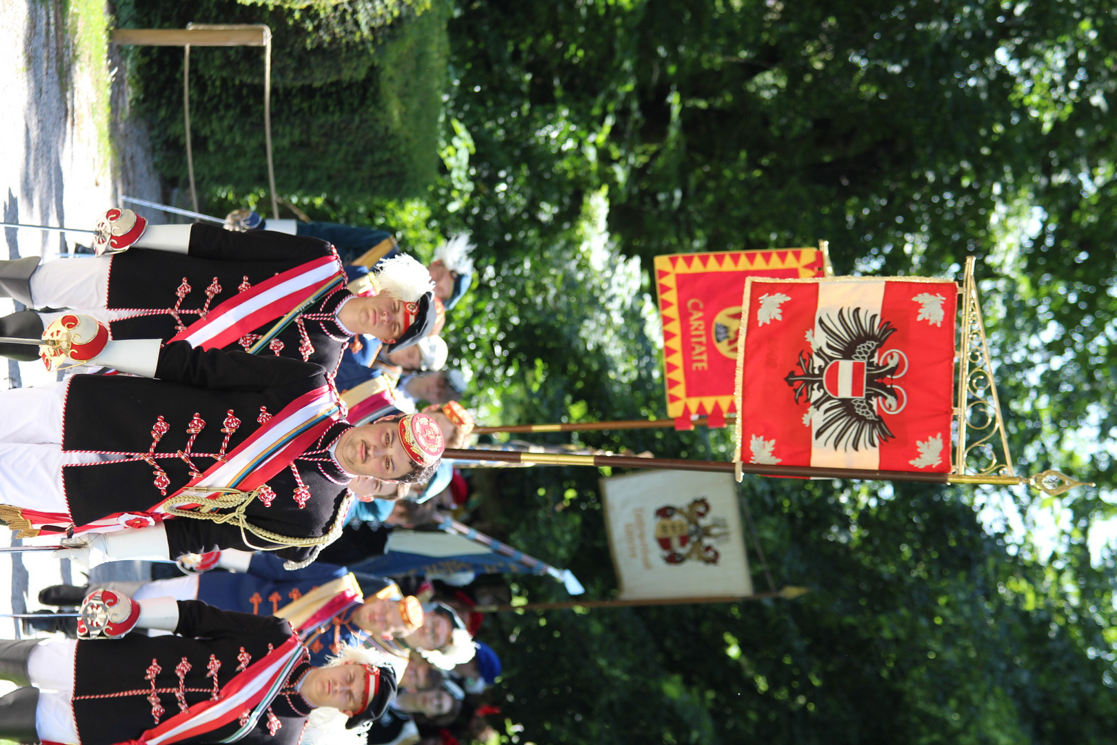 Pennälertag  MKV  2024 Festmesse im Eisenstädter Schlosspark 