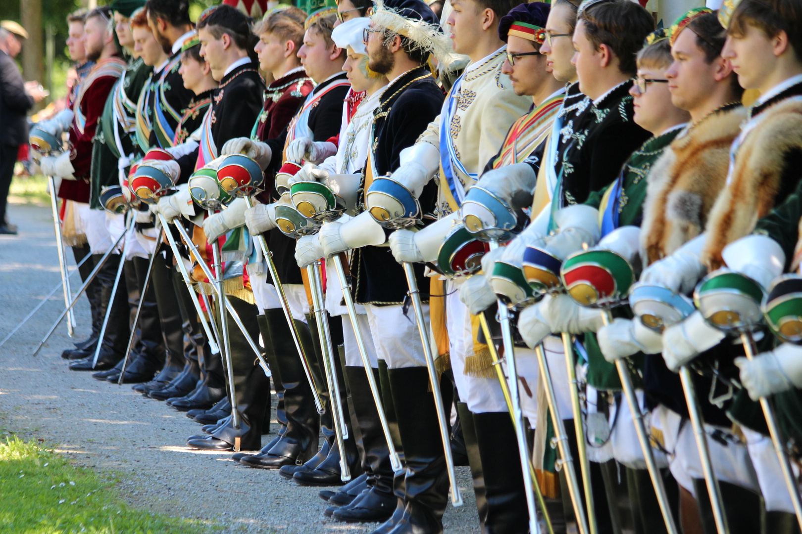 Pennälertag  MKV  2024 Festmesse im Eisenstädter Schlosspark 