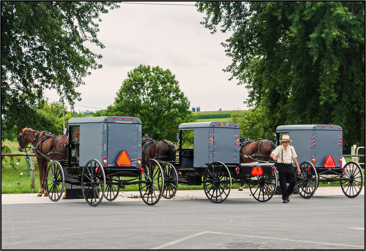 Pennsylvania | Amish parking |