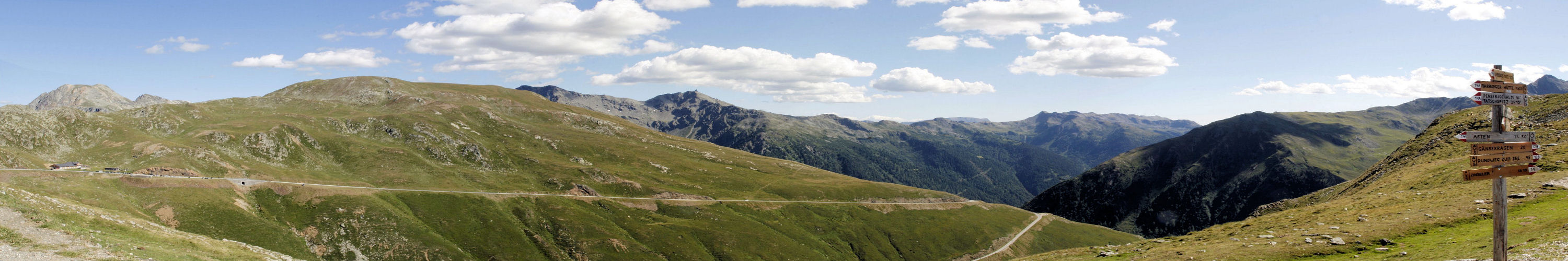 Penser Joch - Richtung Sarntal